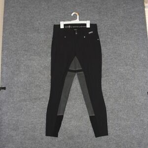 Kerrits Breeches Stretch Womens M Black Equestrian Performance Horse Riding Gear